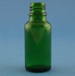 20ml Dropper Bottle Green Glass with 18mm Neck